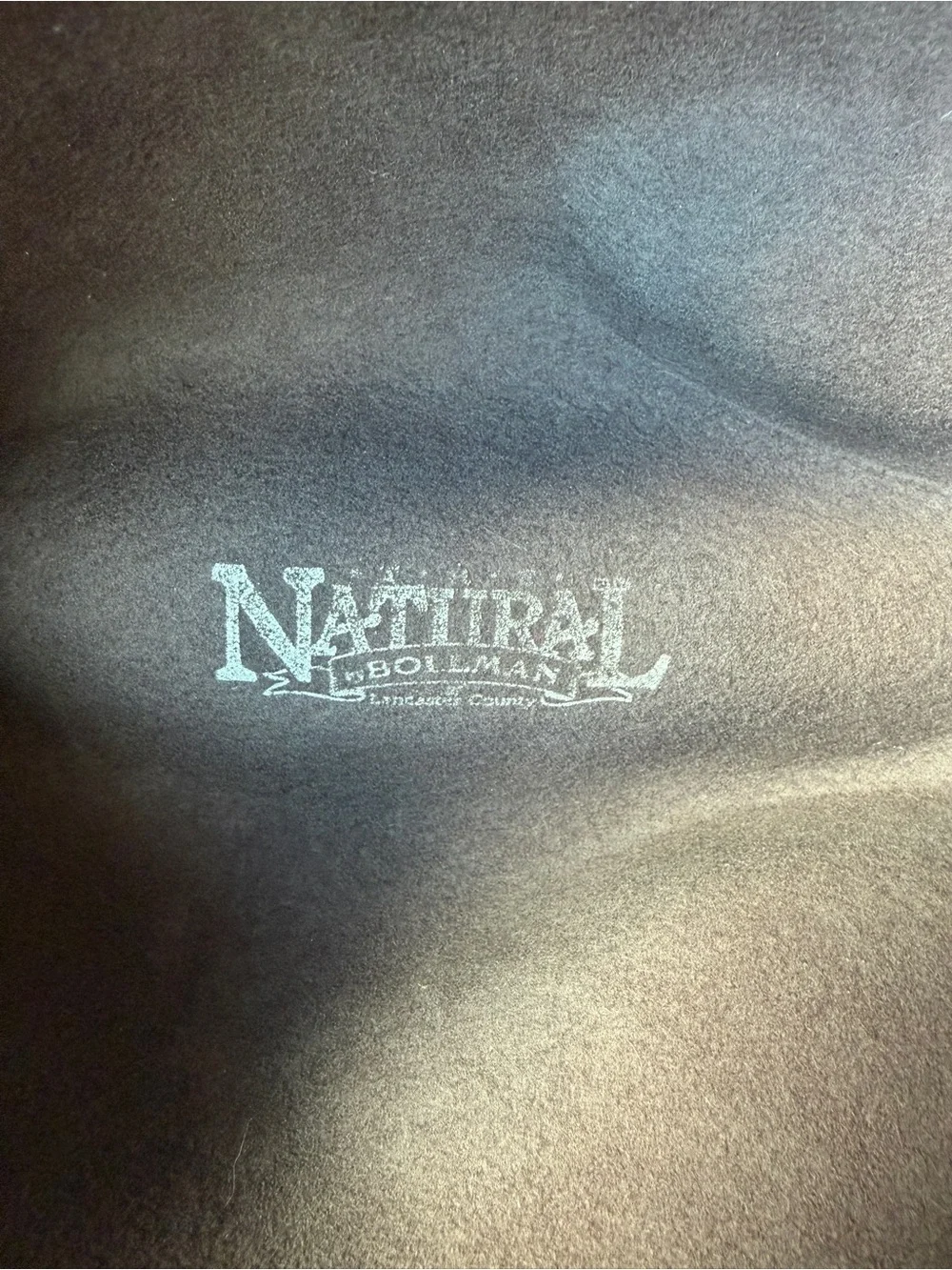 The Natural by Bollman 100% Wool Fedora • USA • Large. BR